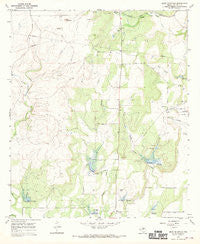 Bead Mountian Texas Historical topographic map, 1:24000 scale, 7.5 X 7.5 Minute, Year 1967