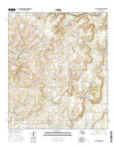 Bead Mountain Texas Current topographic map, 1:24000 scale, 7.5 X 7.5 Minute, Year 2016