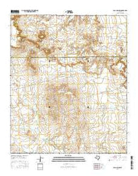 Beal Hollow Texas Current topographic map, 1:24000 scale, 7.5 X 7.5 Minute, Year 2016