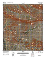 Bean Hills Texas Historical topographic map, 1:24000 scale, 7.5 X 7.5 Minute, Year 2010