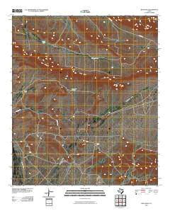 Bean Hills Texas Historical topographic map, 1:24000 scale, 7.5 X 7.5 Minute, Year 2010