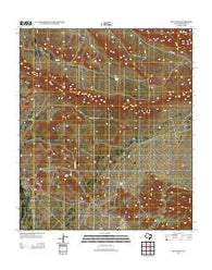 Bean Hills Texas Historical topographic map, 1:24000 scale, 7.5 X 7.5 Minute, Year 2013