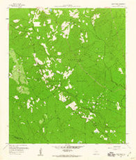 Bear Creek Texas Historical topographic map, 1:24000 scale, 7.5 X 7.5 Minute, Year 1958