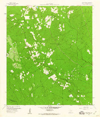 Bear Creek Texas Historical topographic map, 1:24000 scale, 7.5 X 7.5 Minute, Year 1958