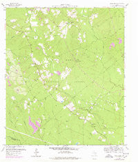 Bear Creek Texas Historical topographic map, 1:24000 scale, 7.5 X 7.5 Minute, Year 1958
