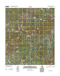 Bear Hollow Texas Historical topographic map, 1:24000 scale, 7.5 X 7.5 Minute, Year 2012