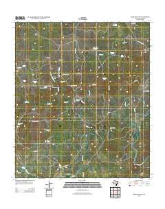Bear Hollow Texas Historical topographic map, 1:24000 scale, 7.5 X 7.5 Minute, Year 2012