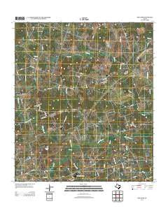 Beaukiss Texas Historical topographic map, 1:24000 scale, 7.5 X 7.5 Minute, Year 2012