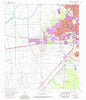 Beaumont West Texas Historical topographic map, 1:24000 scale, 7.5 X 7.5 Minute, Year 1960