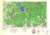 Beaumont Texas Historical topographic map, 1:250000 scale, 1 X 2 Degree, Year 1984