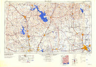 Beaumont Texas Historical topographic map, 1:250000 scale, 1 X 2 Degree, Year 1984