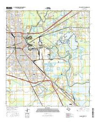 Beaumont East Texas Current topographic map, 1:24000 scale, 7.5 X 7.5 Minute, Year 2016