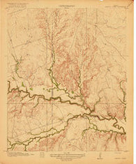 Beaver Creek Texas Historical topographic map, 1:31680 scale, 7.5 X 7.5 Minute, Year 1920
