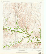 Beaver Creek Texas Historical topographic map, 1:24000 scale, 7.5 X 7.5 Minute, Year 1917