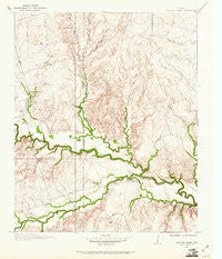 Beaver Creek Texas Historical topographic map, 1:24000 scale, 7.5 X 7.5 Minute, Year 1917