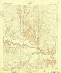Beaver Creek Texas Historical topographic map, 1:31680 scale, 7.5 X 7.5 Minute, Year 1920