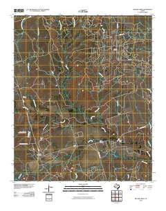 Beaver Creek Texas Historical topographic map, 1:24000 scale, 7.5 X 7.5 Minute, Year 2010