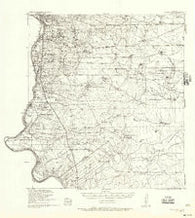 Becerra Creek Texas Historical topographic map, 1:62500 scale, 15 X 15 Minute, Year 1933