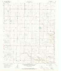 Beck Texas Historical topographic map, 1:24000 scale, 7.5 X 7.5 Minute, Year 1964
