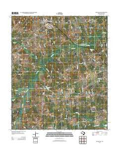 Beckville Texas Historical topographic map, 1:24000 scale, 7.5 X 7.5 Minute, Year 2013