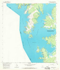 Beckwith Arm Texas Historical topographic map, 1:24000 scale, 7.5 X 7.5 Minute, Year 1965