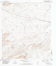 Beckwith Hills Texas Historical topographic map, 1:24000 scale, 7.5 X 7.5 Minute, Year 1983