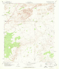 Bedford Ranch Texas Historical topographic map, 1:24000 scale, 7.5 X 7.5 Minute, Year 1971