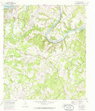 Bee Cave Texas Historical topographic map, 1:24000 scale, 7.5 X 7.5 Minute, Year 1968