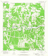 Bee Caves Creek Texas Historical topographic map, 1:24000 scale, 7.5 X 7.5 Minute, Year 1964