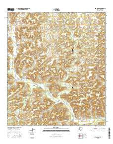 Bee Canyon Texas Current topographic map, 1:24000 scale, 7.5 X 7.5 Minute, Year 2016