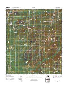 Beech Grove Texas Historical topographic map, 1:24000 scale, 7.5 X 7.5 Minute, Year 2013