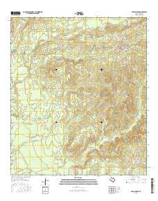 Beech Grove Texas Current topographic map, 1:24000 scale, 7.5 X 7.5 Minute, Year 2016