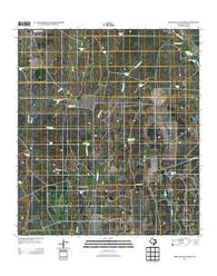 Beef Hollow Creek Texas Historical topographic map, 1:24000 scale, 7.5 X 7.5 Minute, Year 2013