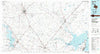 Beeville Texas Historical topographic map, 1:100000 scale, 30 X 60 Minute, Year 1985