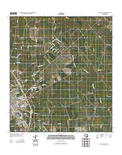 Beeville East Texas Historical topographic map, 1:24000 scale, 7.5 X 7.5 Minute, Year 2013
