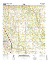 Beeville East Texas Current topographic map, 1:24000 scale, 7.5 X 7.5 Minute, Year 2016