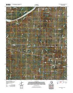 Belcherville Texas Historical topographic map, 1:24000 scale, 7.5 X 7.5 Minute, Year 2010