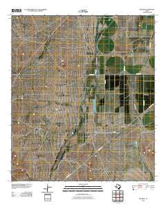 Belding Texas Historical topographic map, 1:24000 scale, 7.5 X 7.5 Minute, Year 2010