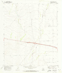 Belding NW Texas Historical topographic map, 1:24000 scale, 7.5 X 7.5 Minute, Year 1970