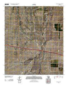 Belding NW Texas Historical topographic map, 1:24000 scale, 7.5 X 7.5 Minute, Year 2010
