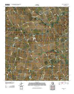 Belfalls Texas Historical topographic map, 1:24000 scale, 7.5 X 7.5 Minute, Year 2010