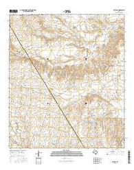 Belfalls Texas Current topographic map, 1:24000 scale, 7.5 X 7.5 Minute, Year 2016