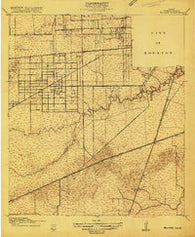Bellaire Texas Historical topographic map, 1:24000 scale, 7.5 X 7.5 Minute, Year 1915