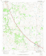 Bellevue Texas Historical topographic map, 1:24000 scale, 7.5 X 7.5 Minute, Year 1968