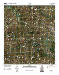Bellville Texas Historical topographic map, 1:24000 scale, 7.5 X 7.5 Minute, Year 2010