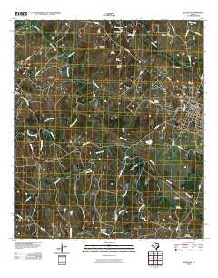 Bellville Texas Historical topographic map, 1:24000 scale, 7.5 X 7.5 Minute, Year 2010