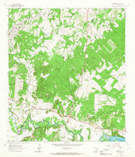 Belmont Texas Historical topographic map, 1:24000 scale, 7.5 X 7.5 Minute, Year 1964