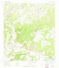 Belmont Texas Historical topographic map, 1:24000 scale, 7.5 X 7.5 Minute, Year 1964