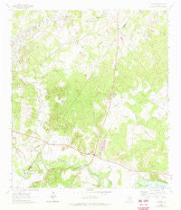 Belmont Texas Historical topographic map, 1:24000 scale, 7.5 X 7.5 Minute, Year 1964