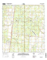 Ben Bolt SE Texas Current topographic map, 1:24000 scale, 7.5 X 7.5 Minute, Year 2016